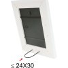 Cadre photo blanc bois 24,0 x30,0 cm S43BK