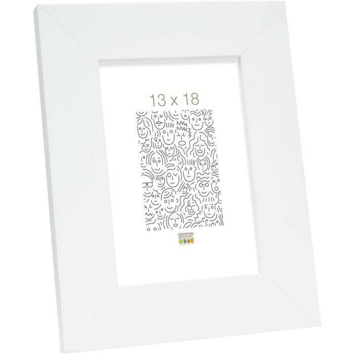 Cadre photo blanc bois 40,0 x50,0 cm S43BK