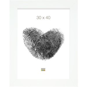 Cadre photo blanc bois 40,0 x50,0 cm S43BK