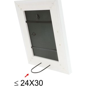Cadre photo blanc bois 40,0 x50,0 cm S43BK