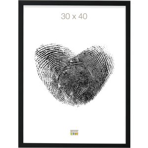 Cadre photo noir S43AK2 bois 20,0 x25,0 cm
