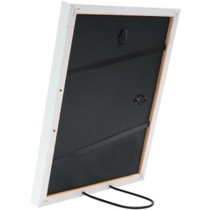 Cadre en bois S43AK1 blanc 15x20 cm (10x15 cm)