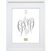 Cadre en bois S43AK1 blanc 15x20 cm (10x15 cm)