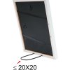 Cadre en bois S43AK1 blanc 15x20 cm (10x15 cm)