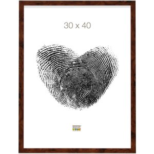 Cadre photo S43AG2 bois de racine 15,0 x15,0 cm