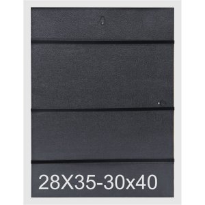 Cadre en bois S43A bronze 20x28 cm