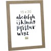 Cadre en bois S43A bronze 20x28 cm