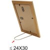 Cadre photo S40CA2 or bois 15,0 x20,0 cm