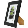 Cadre photo S226K2 noir bois 15,0 x20,0 cm