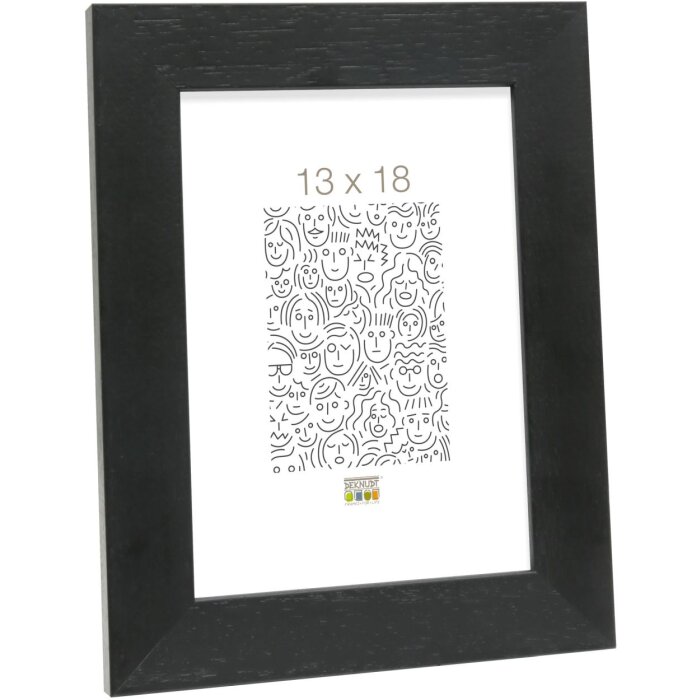 Cadre photo S226K2 noir bois 40,0 x50,0 cm