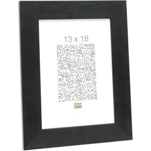 Cadre photo S226K2 noir bois 40,0 x50,0 cm