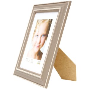 Cadre photo beige bois 15,0 x20,0 cm S221F
