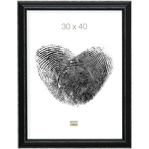 Cadre photo noir bois 50,0 x70,0 cm S221F