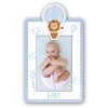 Cadre bébé Lion bleu 10x15 cm