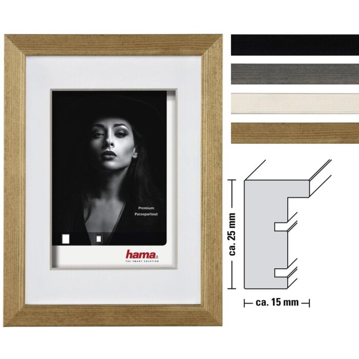 Hama 3D cadre en bois Dana