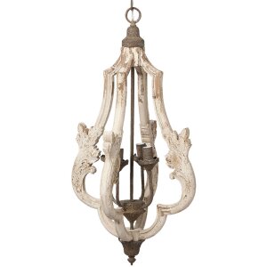 Lampe à suspendre 40x79 cm blanc