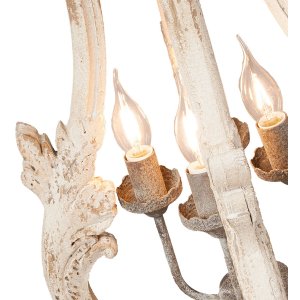 Lampe à suspendre 40x79 cm blanc