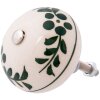 Bouton de meuble 4x3 cm - rond blanc