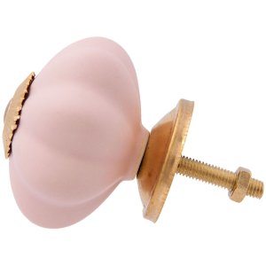 Clayre & Eef 63803 Bouton de porte Ø 4 cm Rose...