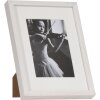 Viola cadre en bois 10x15 cm blanc