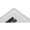 Viola cadre en bois 10x15 cm blanc