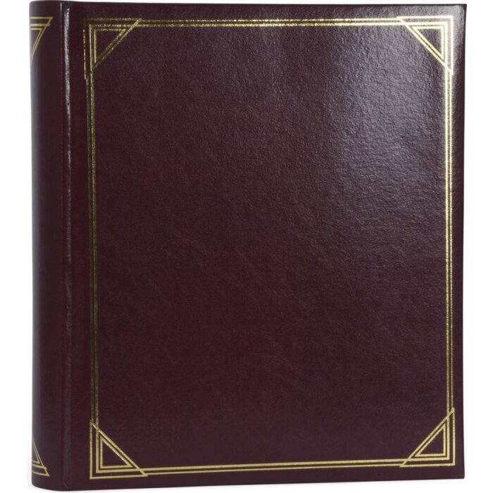 Henzo Album photo Promo bordeaux 29x33,5 cm 100 pages blanches