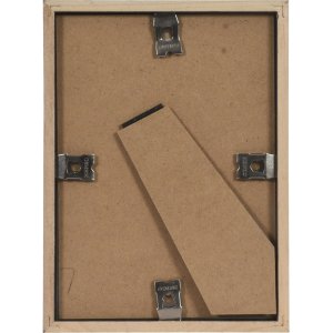 Viola cadre en bois 13x18 cm brun foncé