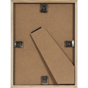 Viola cadre en bois 15x20 cm noir