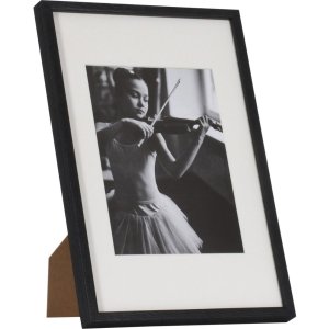 Viola cadre en bois 20x30 cm noir