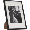 Viola cadre en bois 20x30 cm noir