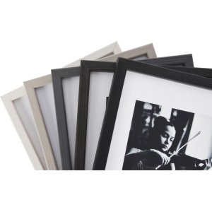 Henzo cadre en bois Viola 30x30 cm noir