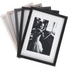 Henzo cadre en bois Viola 30x30 cm noir