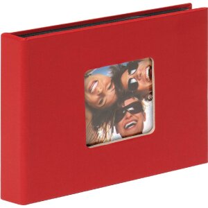 Mini album 36 photos 10x15 cm Fun rouge