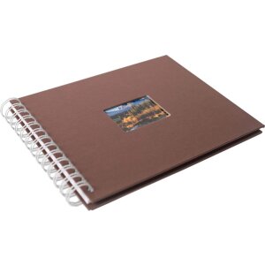 HNFD Album spirale BULDANA 23x17 cm 40 pages blanches