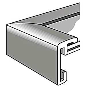 Cadre alu Nielsen Classic or mat 60x84 cm DIN A1