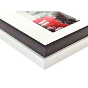 Cadre alu Nielsen Gallery Junior argent 4 photos 10x15 cm (25x60 cm)