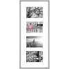 Cadre alu Nielsen Gallery Junior argent 4 photos 10x15 cm (25x60 cm)