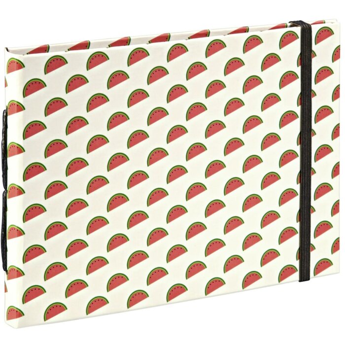 Album livre Melons, 18x13 cm, 20 pages marron