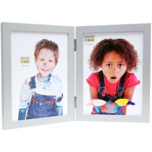 Cadre photo en bois S68FD1 argenté Deknudt