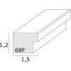 Cadre photo S68FV3 brun bois