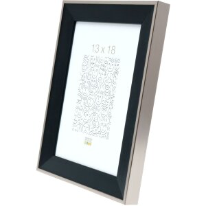 Cadre photo noir plastique S45FE2