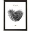 Cadre photo noir plastique S45FE2
