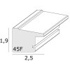 Cadre photo noir plastique S45FE2
