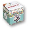 Cube photo rotatif 15x15 cm blanc
