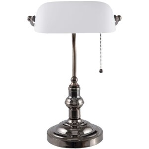 Lampe de bureau blanc Clayre & Eef 5LL-5100W -...