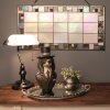 Lampe de bureau blanc Clayre & Eef 5LL-5100W - 27x23x42 cm E27 - Max. 1x 60Watt blanc