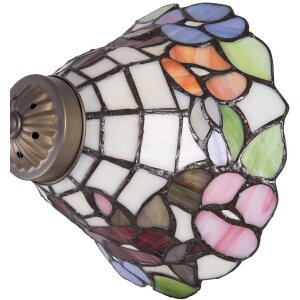 Lampe de table Tiffany Clayre & Eef 5LL-5920 - 32x20x48 cm - E27-max 1x60W multi