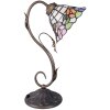Lampe de table Tiffany Clayre & Eef 5LL-5920 - 32x20x48 cm - E27-max 1x60W multi
