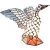 Lampe de table Tiffany oie Clayre & Eef 5LL-5928 - 38x26x30 cm - E14-max 1x40W multi