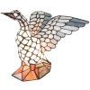 Lampe de table Tiffany oie Clayre & Eef 5LL-5928 - 38x26x30 cm - E14-max 1x40W multi